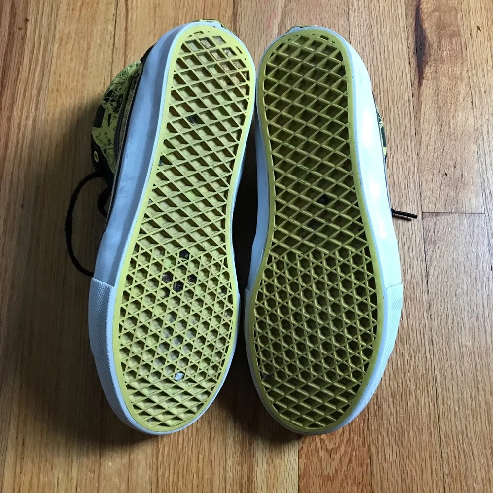 Vans X Gigliotti Spongebob Black & Yellow High-Top Skate Sneakers 11